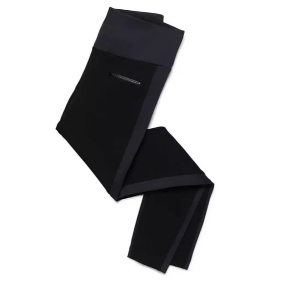 Cabi Tuxedo Side Stripe Zipper Pocket Leggings - Picture 2 of 6